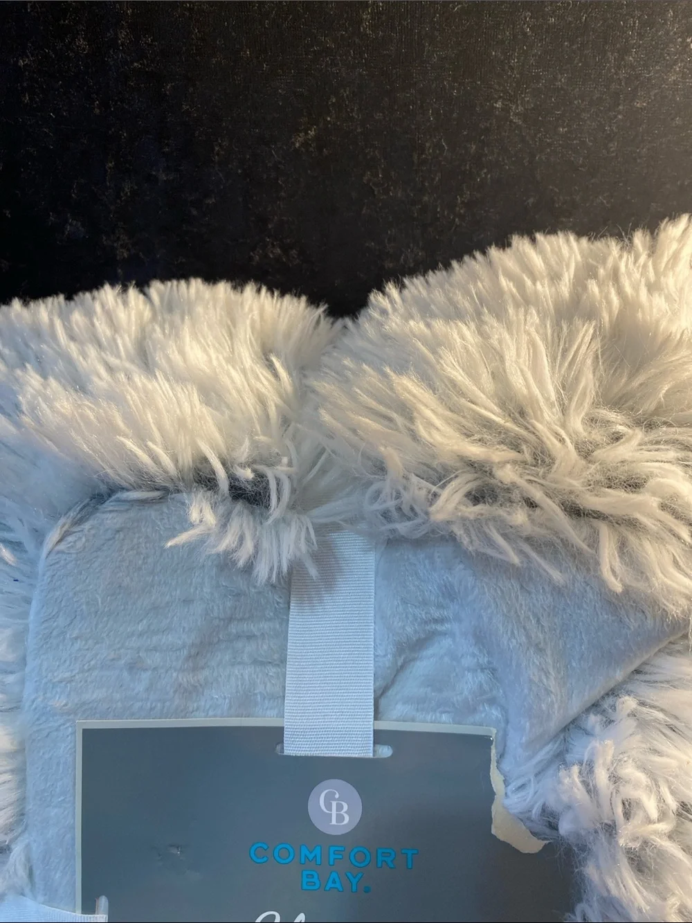 Comfort Bay plush shaggy